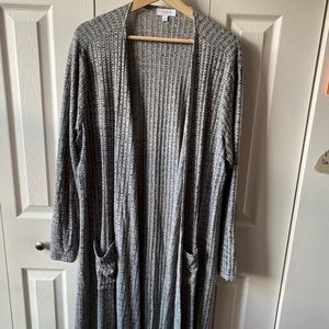LuLaRoe Sarah long cardigan, size XL